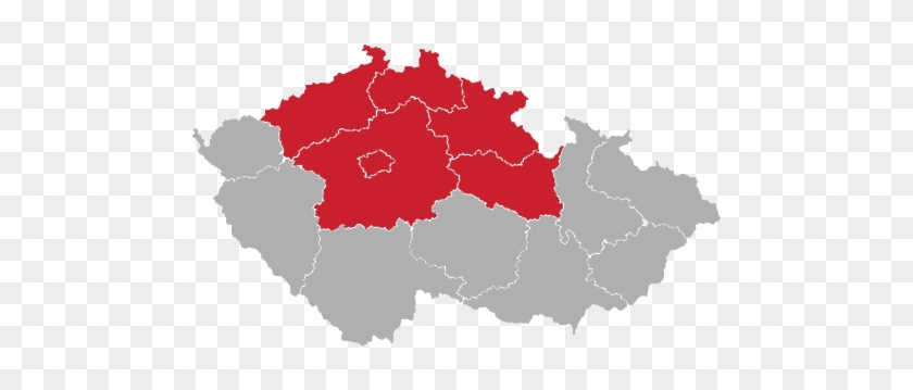 Mapa Distribuce - Czech Republic #1661319