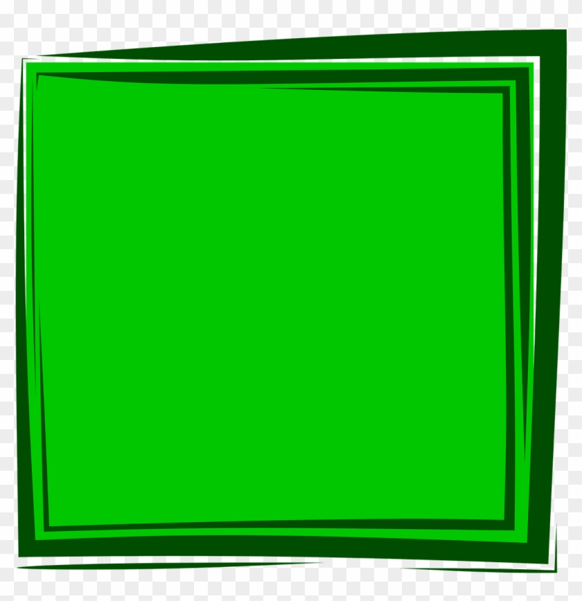 Green Frame Frame Background - Cornice Verde #1661896