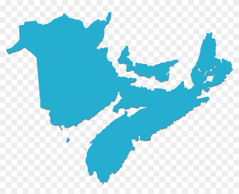 District Prayer Network - Map Of The Maritimes Png #1661968