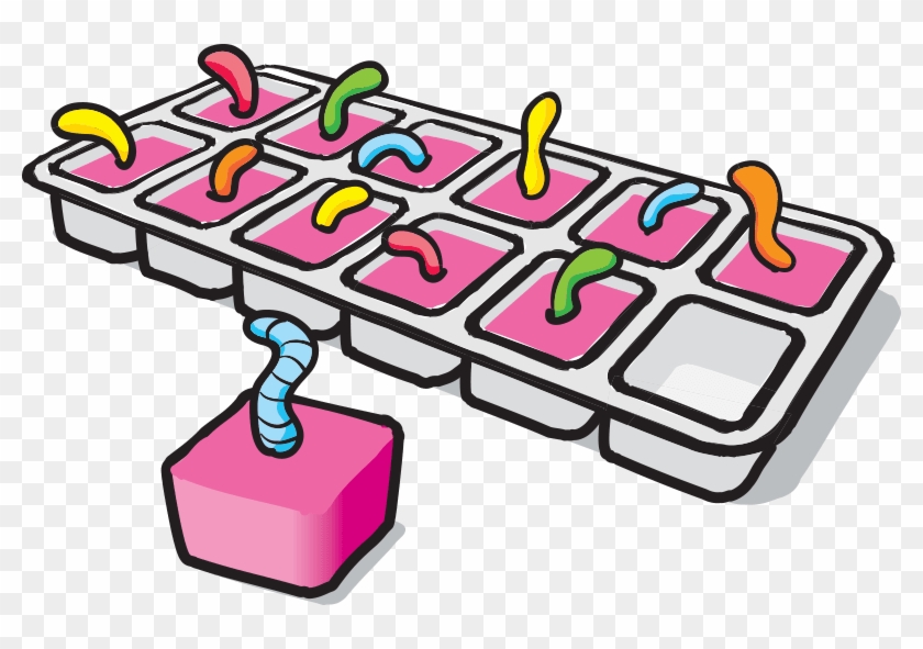 Sour Worm Ice Cubes - Sour Worm Ice Cubes #1662175