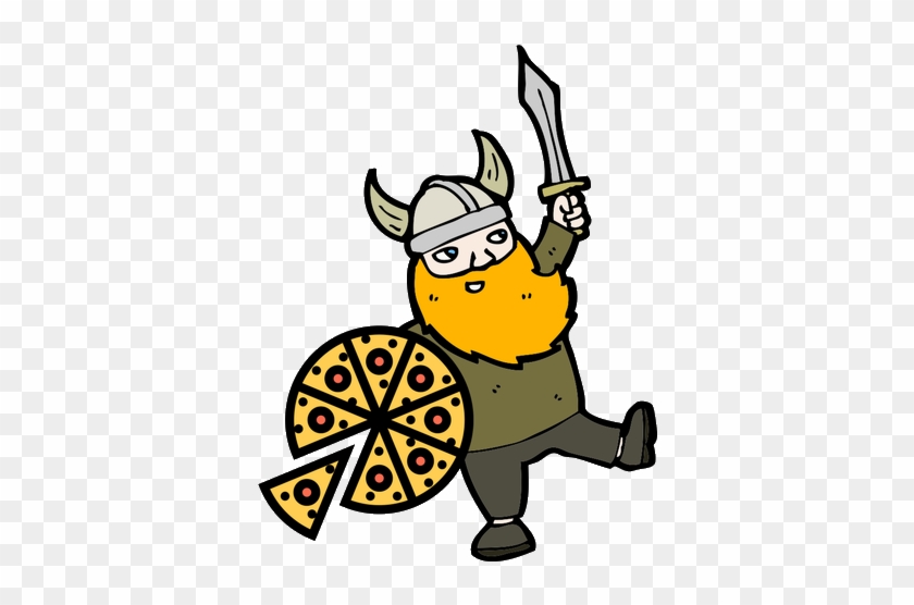 Viking Pizza Company - Viking Cartoon #1662971