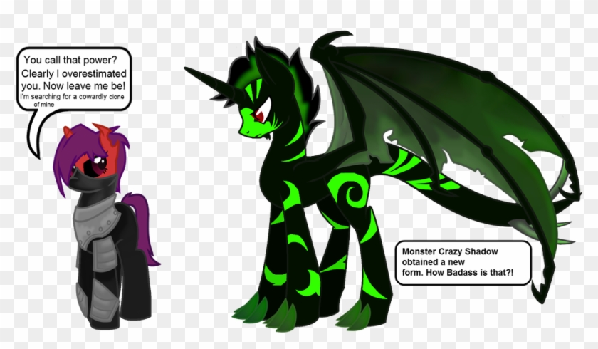 Monster Crazy Shadow Vs Delta Zero Rp By Draconianqueen - Cartoon #1663041