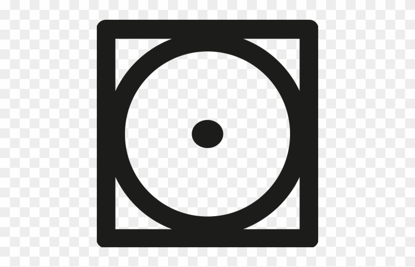 Icon Rund Mit Punkt - Circle #1663357