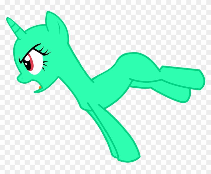 Assertive Base Unicorn By Mokrosuhibrijac - My Little Pony Base Angry #1663722