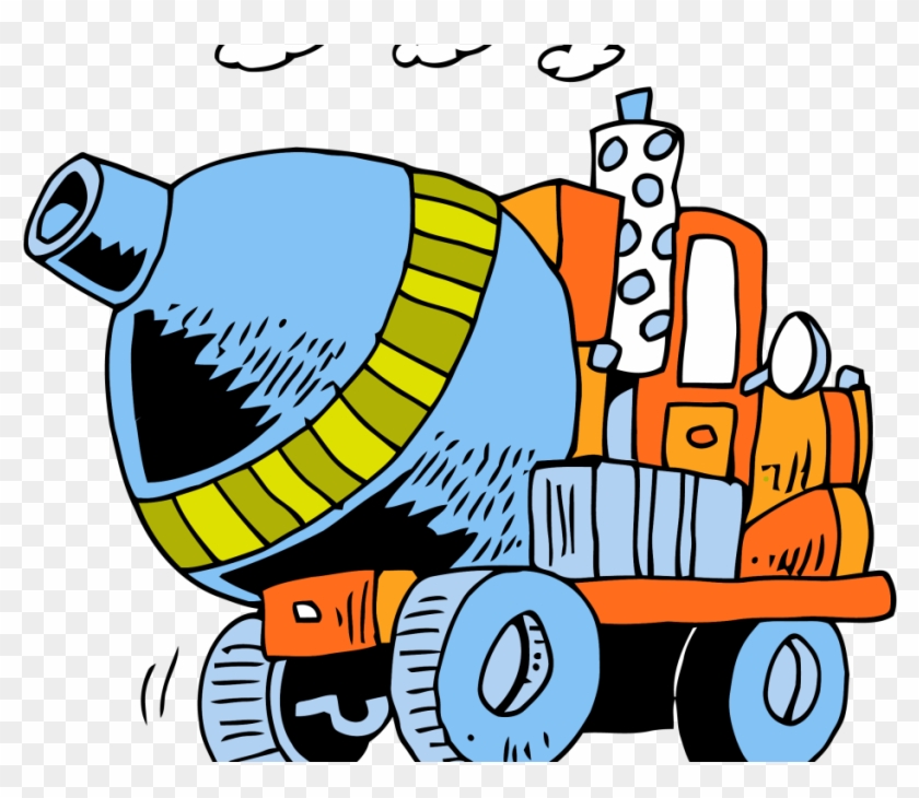 Concrete Clipart Concrete Pump - Concrete Clipart Concrete Pump #1664316