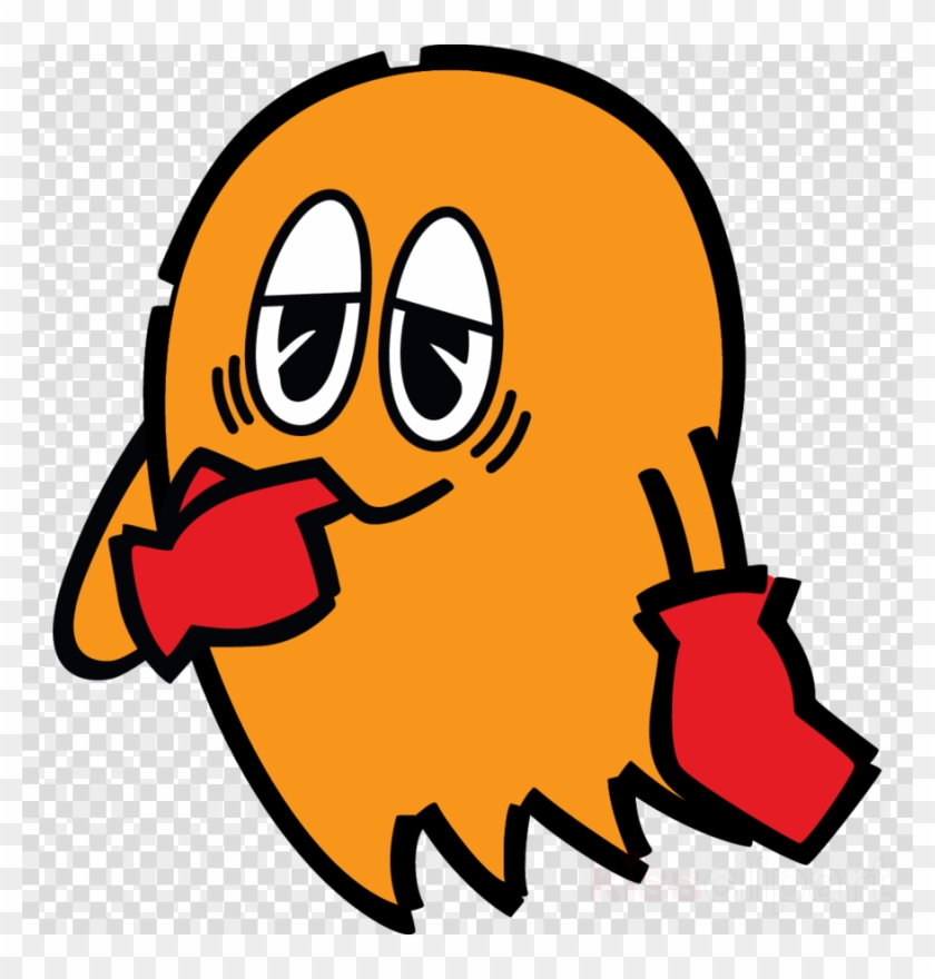 Clyde Pac Man Clipart Ms - Clip Art Calculation #1664620