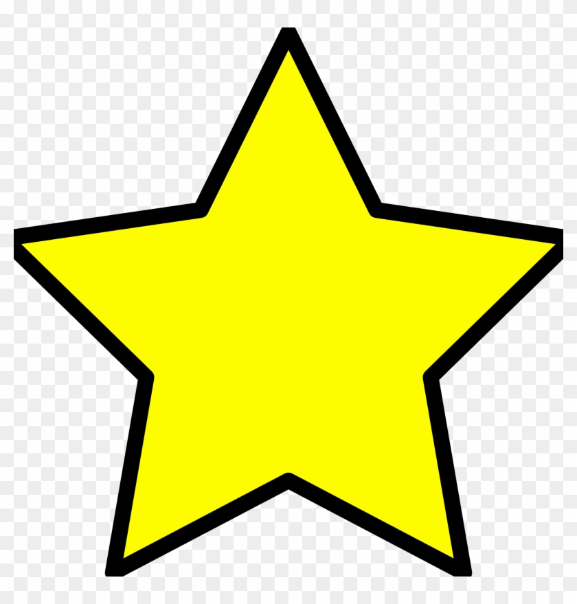Free Star Clipart Star Clipart At Getdrawings Free - Yellow Star Clipart #1664882