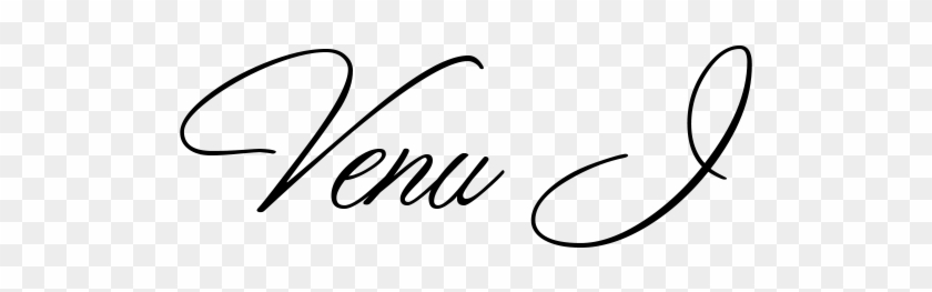 Venu J Venu J - Calligraphy #1665038