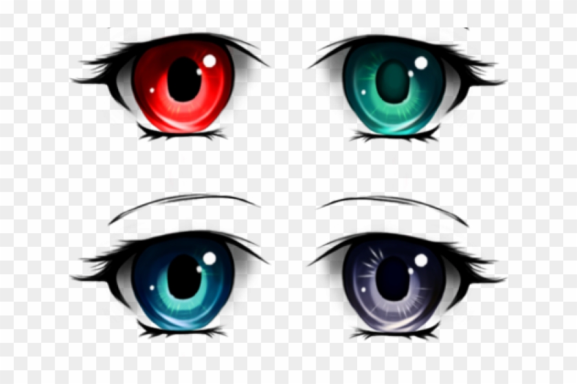 Green Eyes Clipart Puppet - Transparent Anime Eye Png #1665058