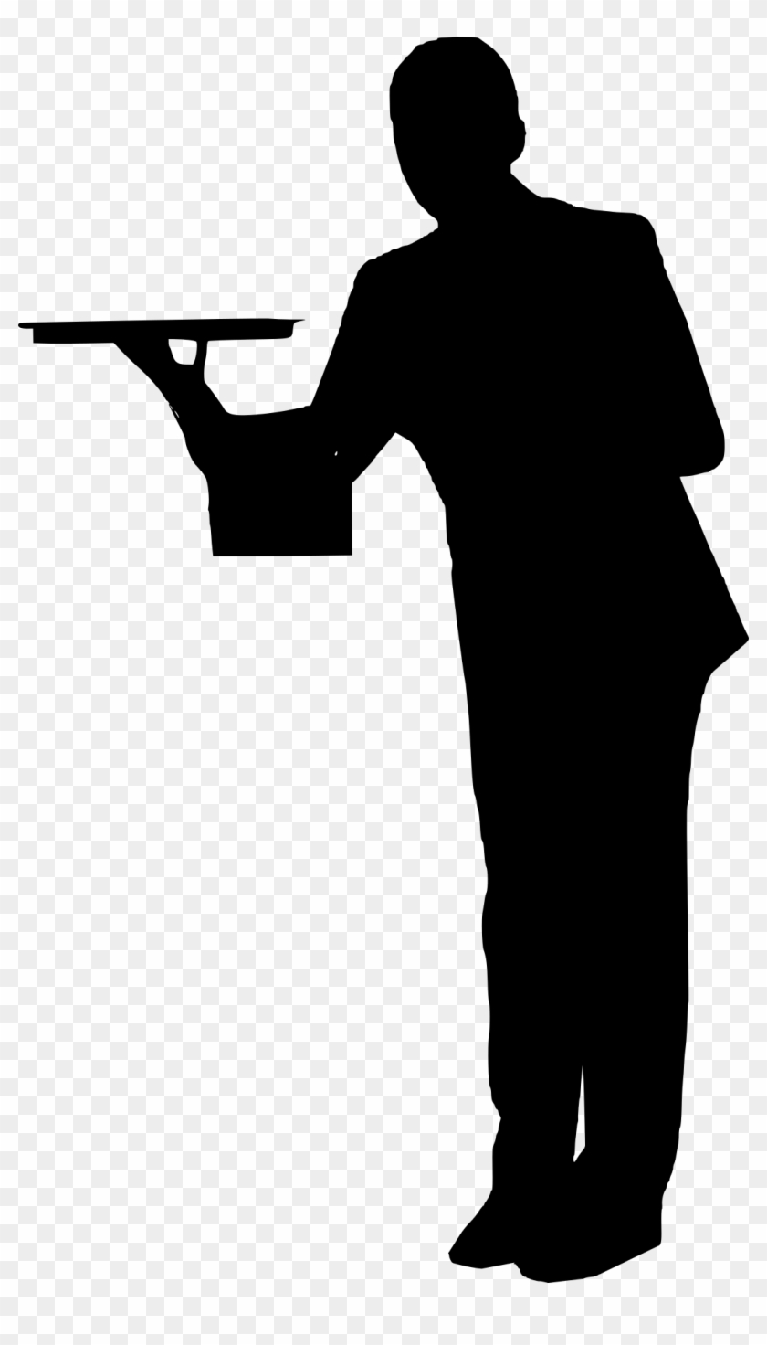 Next - Servant Butler Silhouette #1665436