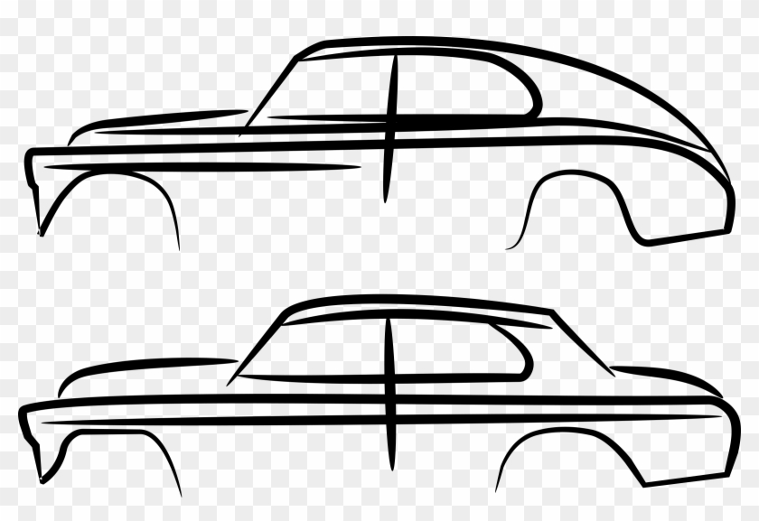 Car Vector Silhouette - Car Vector Silhouette #1665600