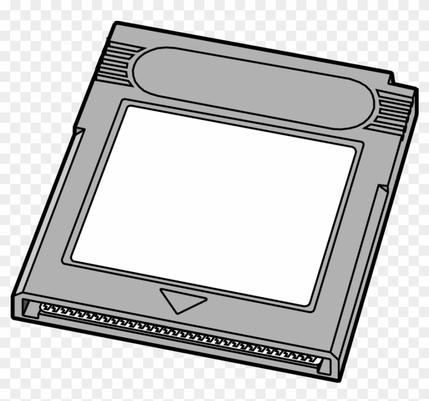 File - Gb-cartridge - Game Cartridge Clip Art #1666218