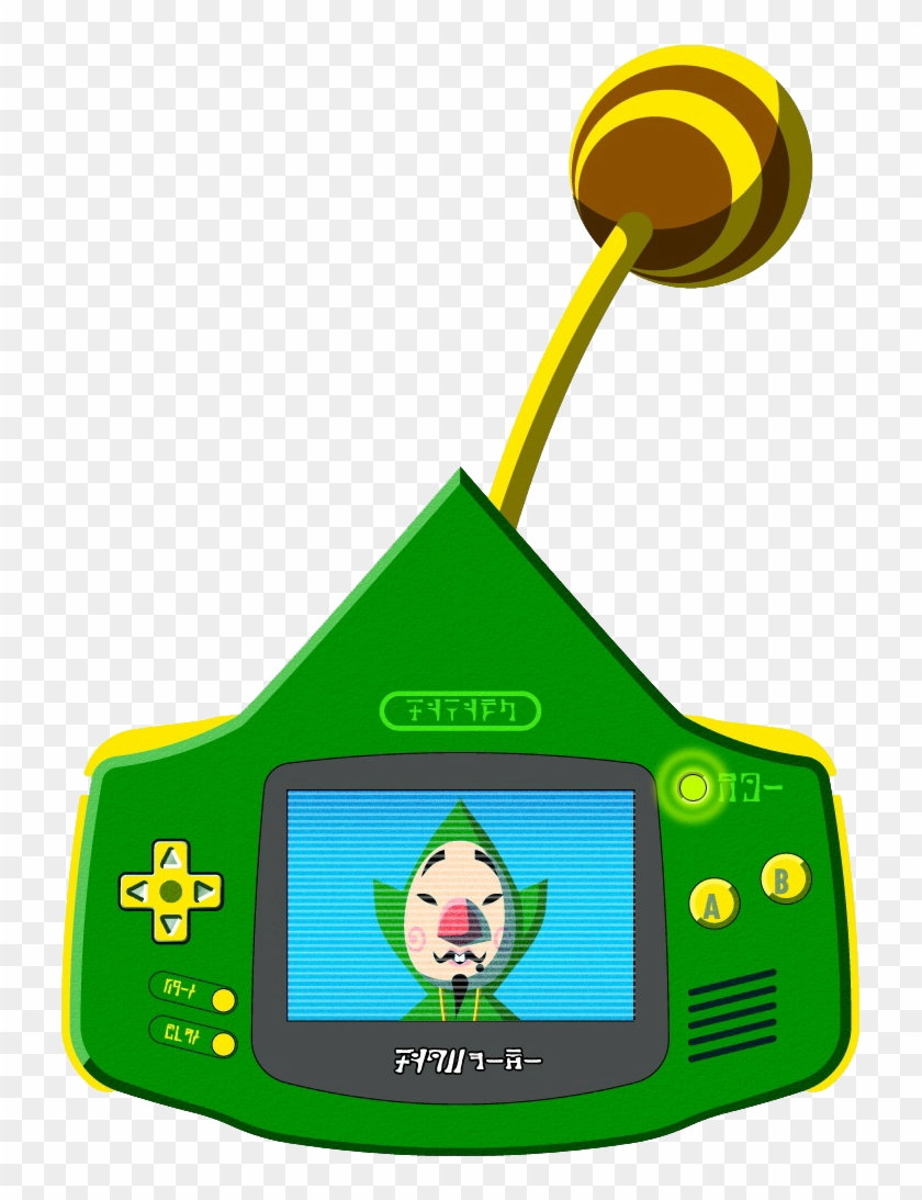 The Concept Of Augmenting A Console Zelda Game With - Zelda Wind Waker Items Png #1666254