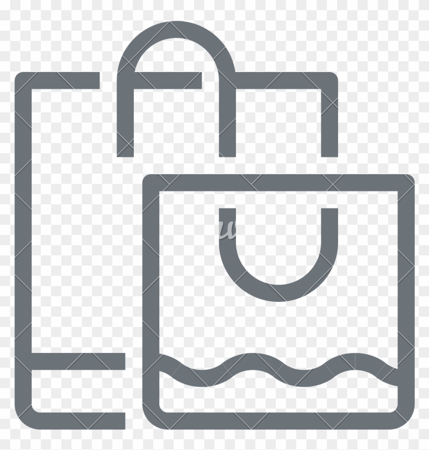 Shopping Bag Icon Concept - Shopping Bag Icon Concept #1667146