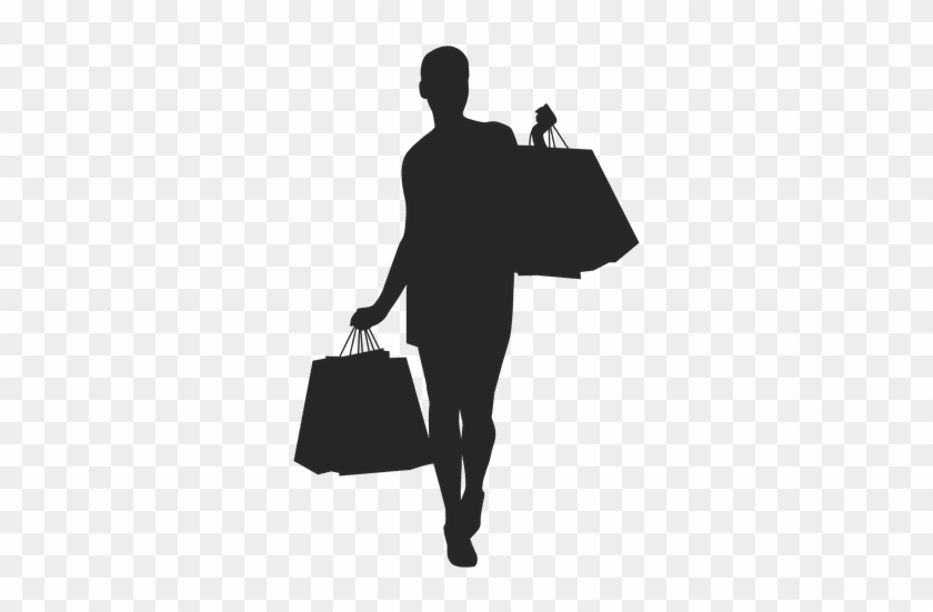 Shopping Vector Silhouette Png #1667151