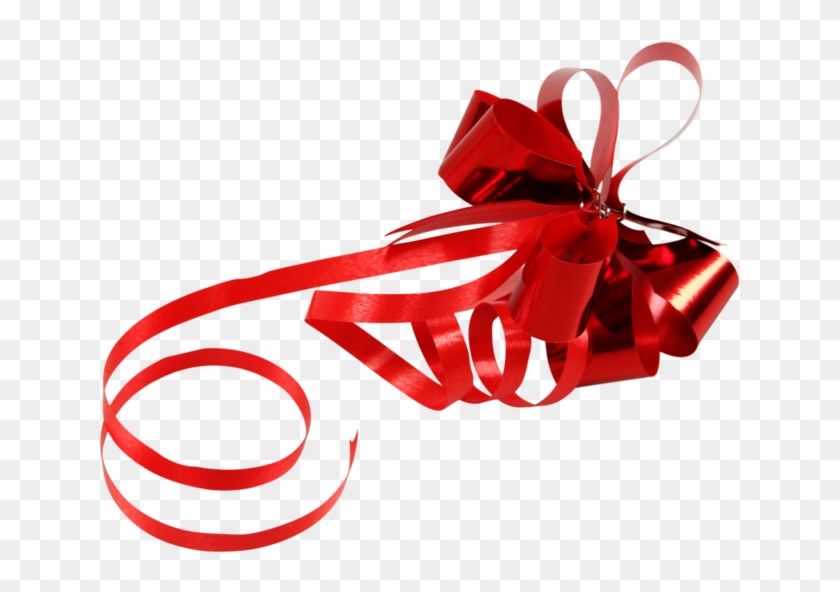 Bow, Pp, 16mm, Ø60mm, Red - Gift Wrapping #1667337
