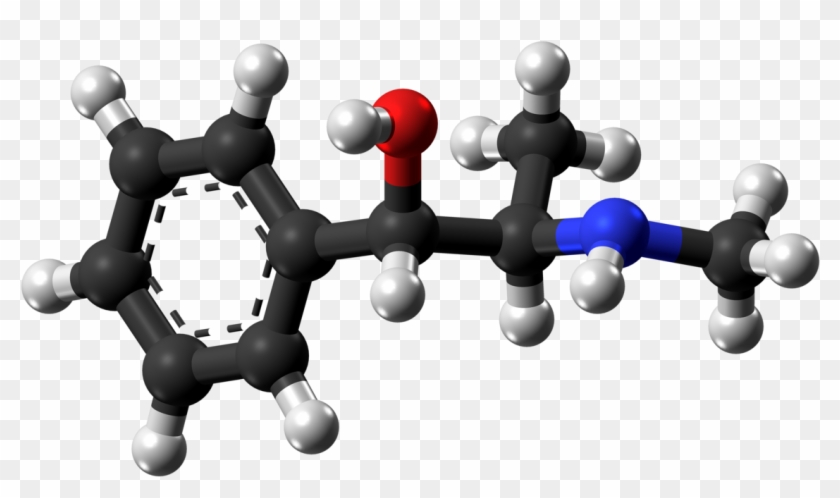Sympathomimetic Agents Ans Pharmacology - Methamphetamine Ball And Stick #1667615