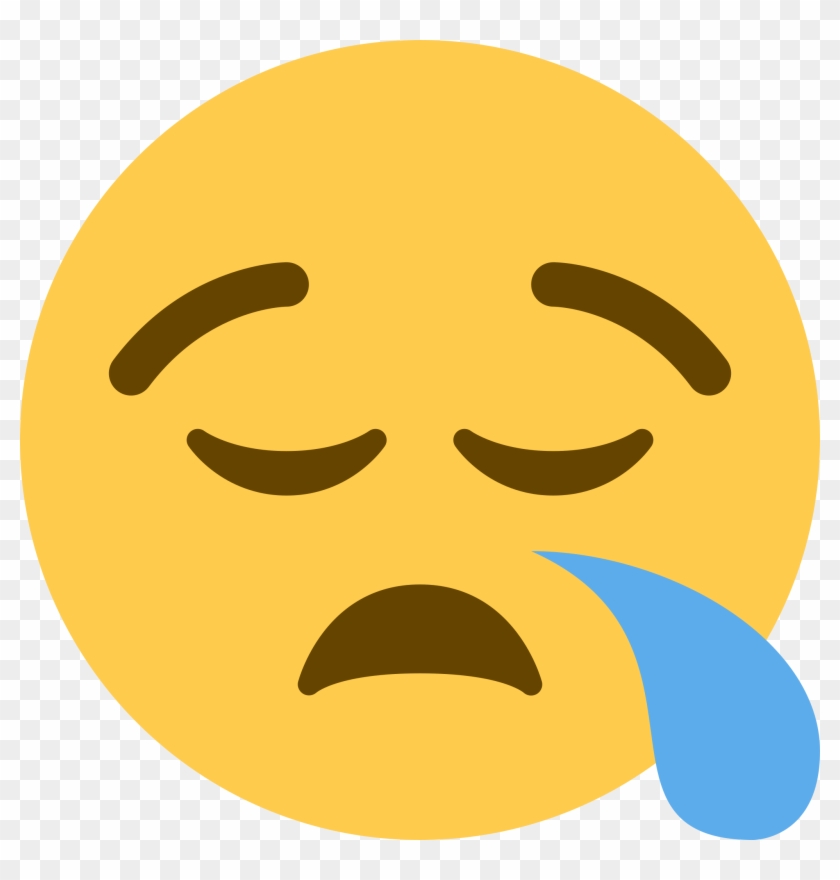 Sleepy Face - Facebook Emoji Sleepy #1667974