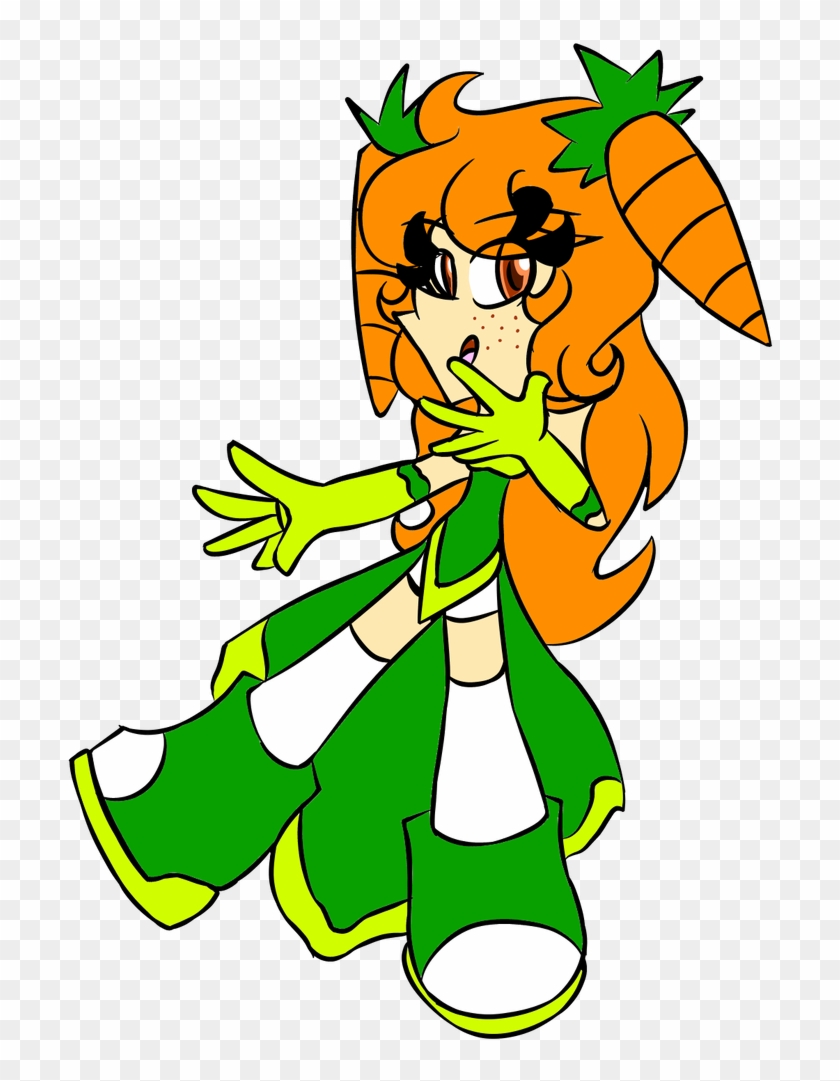 Carrot Cake Magical Girl By Ace The Artist - Cartoon #1668337