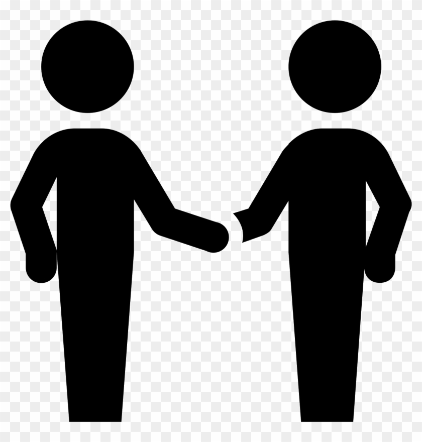 In The End, Practicing These Interpersonal Skills Is - Two People Shaking Hands Icon #1668651
