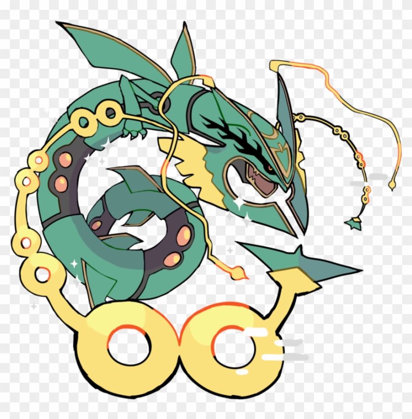 Mega Rayquaza By Florissant On Deviantart - Illustration #1668769