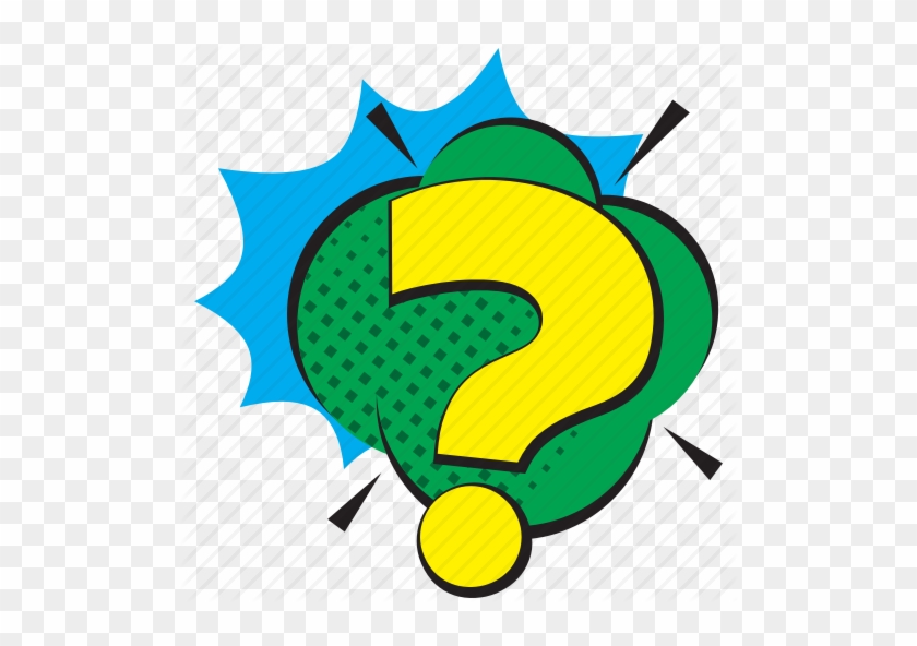 512 X 512 2 - Pop Art Question Mark #1668899