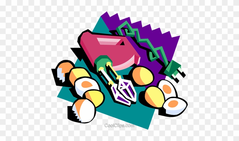 Egg Beater Royalty Free Vector Clip Art Illustration - Egg Beater Royalty Free Vector Clip Art Illustration #1669142