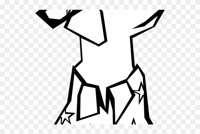 Drawing Clipart Dog - Simple Straight Line Drawing #1669184