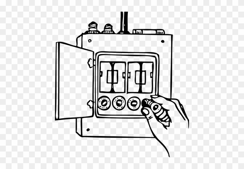 Auto Fuse Box Clip Art Wiring Diagramfuse Box Drawings - Fuse Box Clipart #1669318