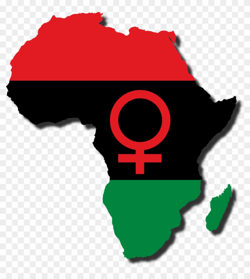 Africa Clipart - Pan African Continent Flag #1669322