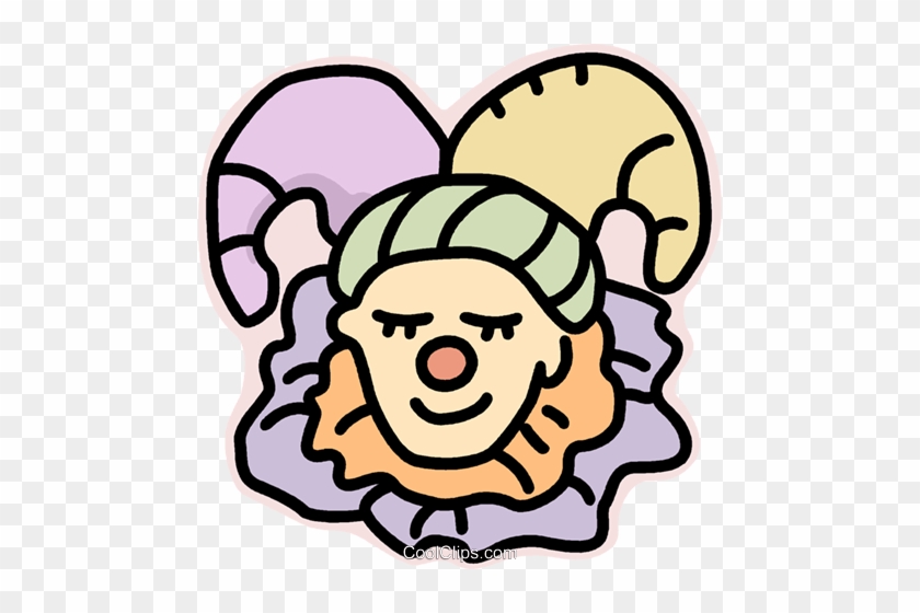 Court Jester Royalty Free Vector Clip Art Illustration - Court Jester Royalty Free Vector Clip Art Illustration #1669381