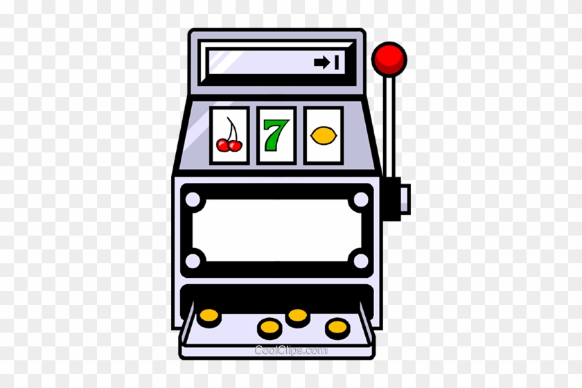 Casino Slots Clipart 65834 Einarmiger Bandit Vektor - One Armed Bandit Clipart #1669588