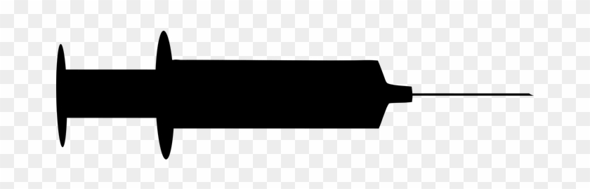 Syringe, Injection, Needle, Doctor - Syringe Silhouette Png #1669723