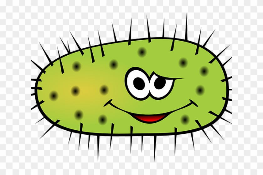 Bacteria Clipart Science - Bacteria Cartoon Png #1669928