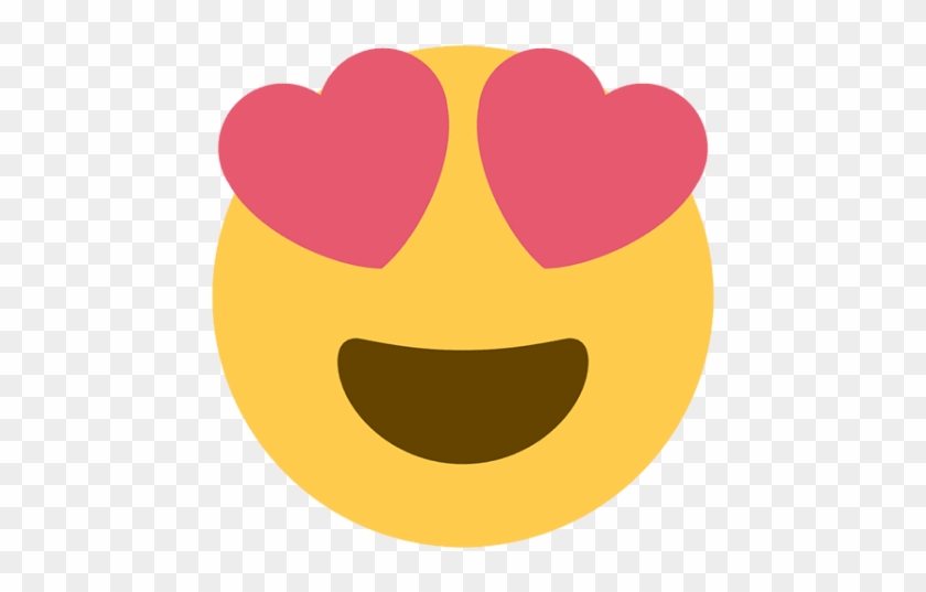 Free Png Download Heart Eyes Emoji Smiling Face Clipart - Pink Heart Eyes Emoji #1670110