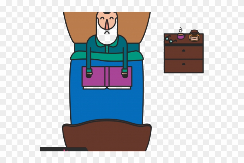 Sick Clipart Grandpa - Cartoon #1670637