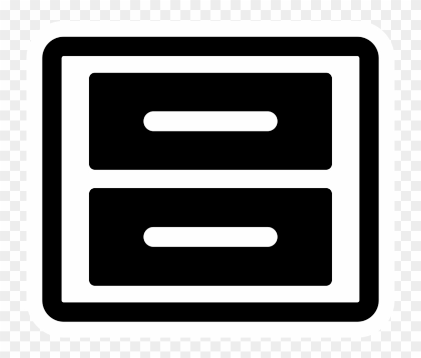 Table Furniture Drawer Encapsulated Postscript Computer - Mueble Icon Png #1670642