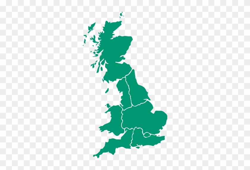 Unfortunatly Your Browser Doesn't Support Svg - Uk Map Regions Vector #1670673