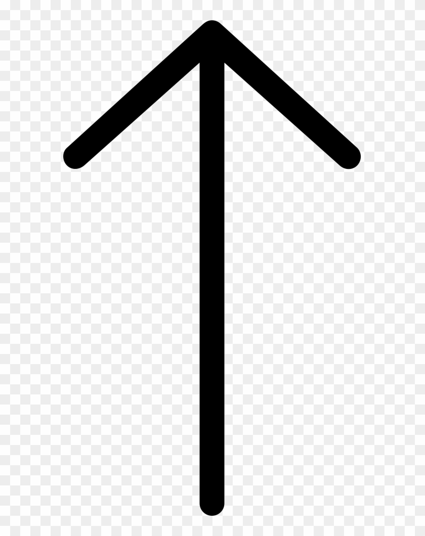 Ios Arrow Thin Up Svg Png Icon Free Download - Thin Up Arrow Png #1671017