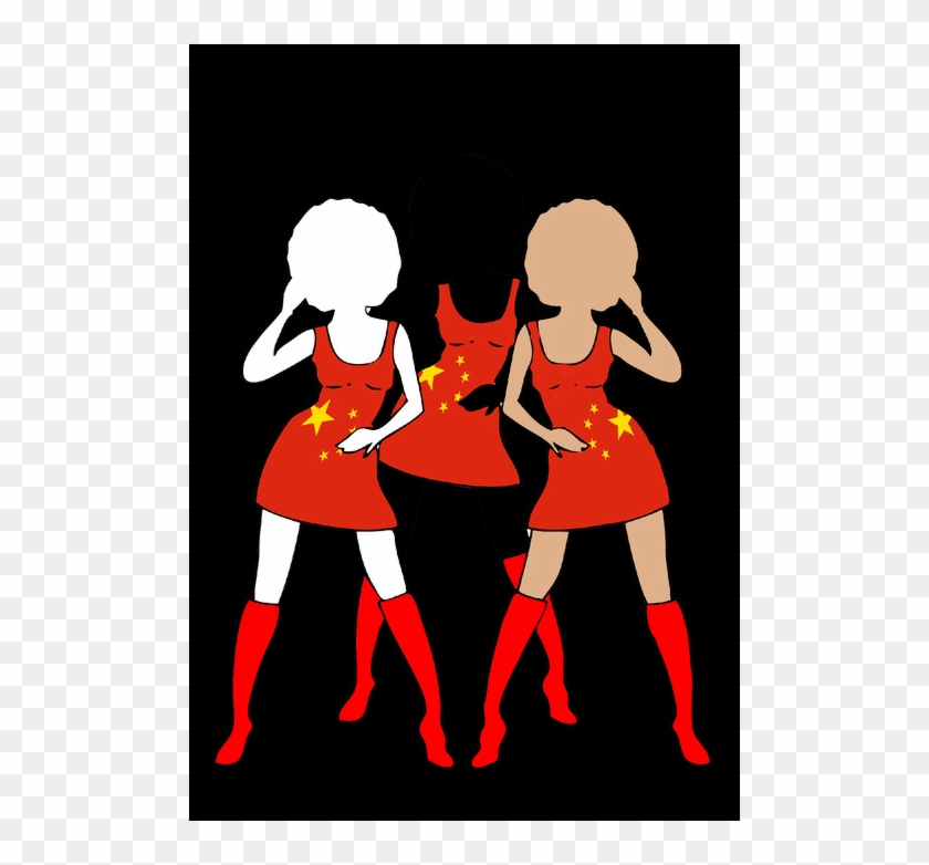 There's Nothing Like 3 Funk Diva's Who Like To Change - Illustration #1671225