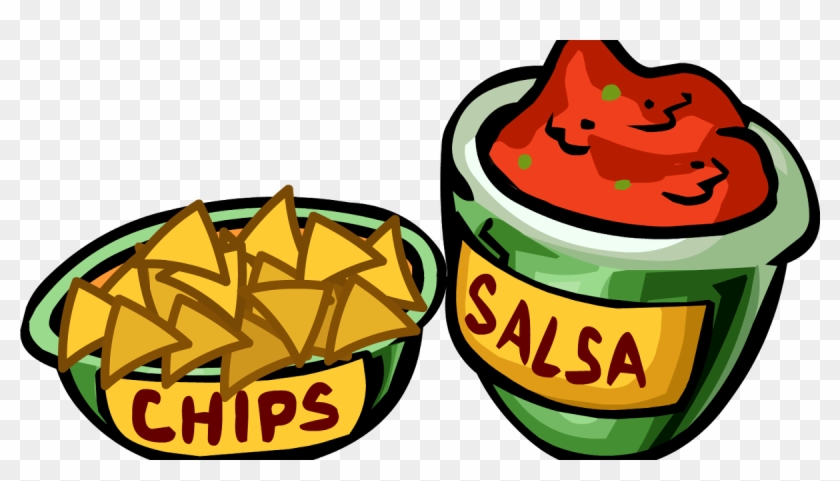 Guacamole Transparent Clip Art - Chips And Dip Clipart #1672224