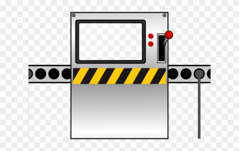 Factory Clipart Factory Equipment - Conveyor Belt Factory Clipart #1672671