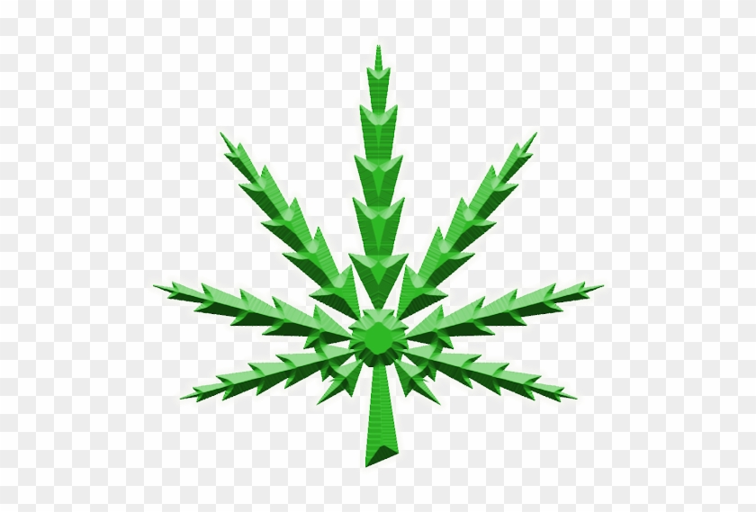 Transparent Marijuana Leaves - Illustration #1673143