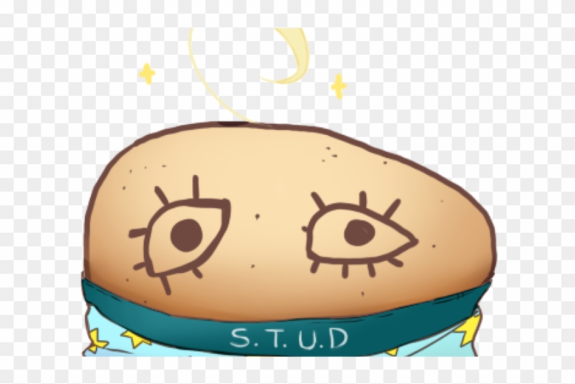 Haircut Clipart Baby's - Potato With A Wig #1673249