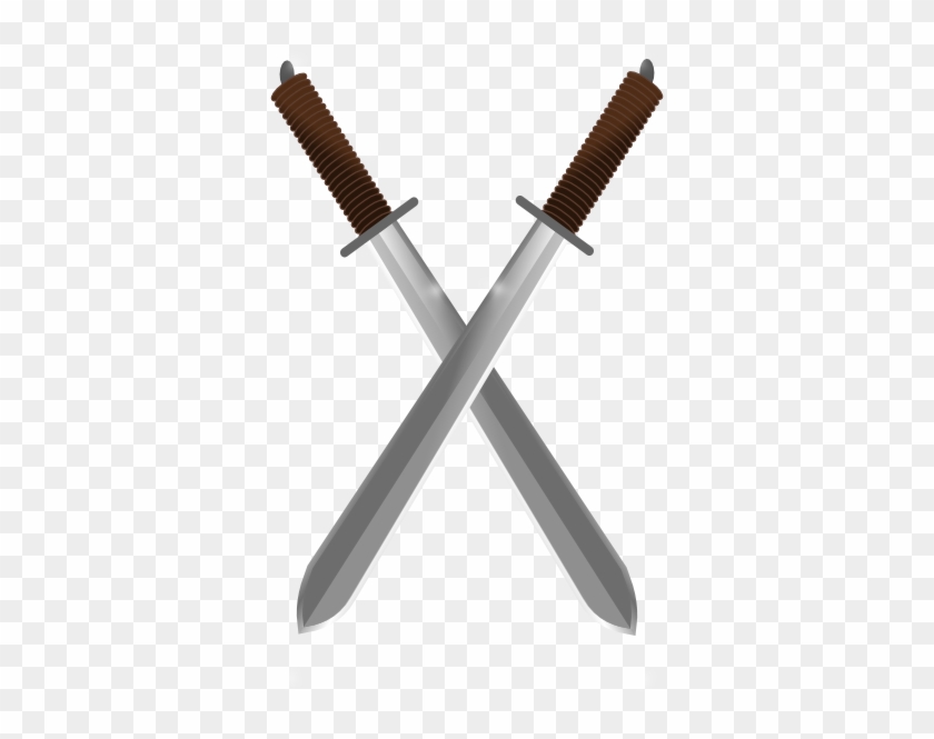 Sword Clipart Transparent Background - Double Sword Transparent Background #1673546