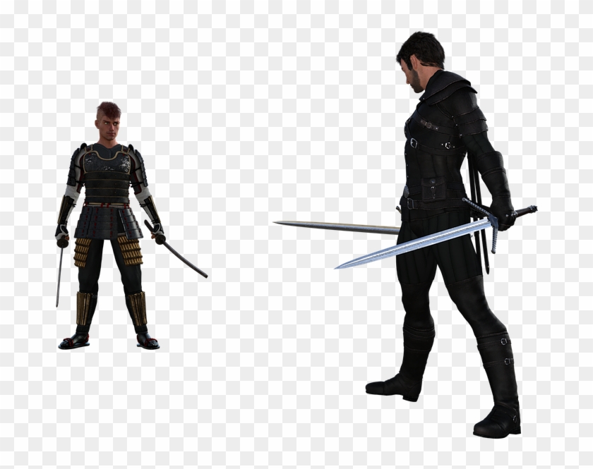Samurai, Sword, Katana, Warrior, Fight, Men, Cgi, 3d - Katana #1673551