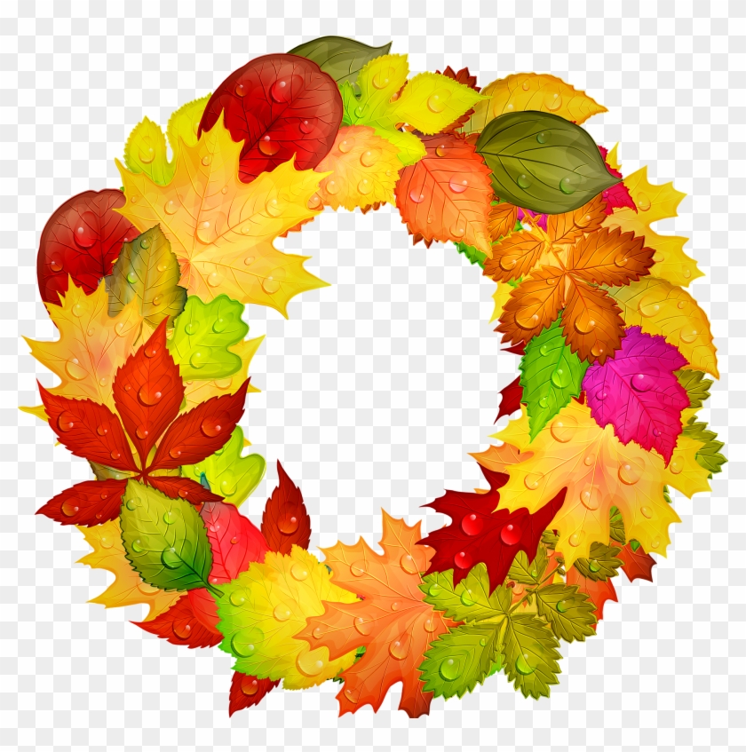 Suicide Clipart Wreath - Осенний Венок Пнг #1673909