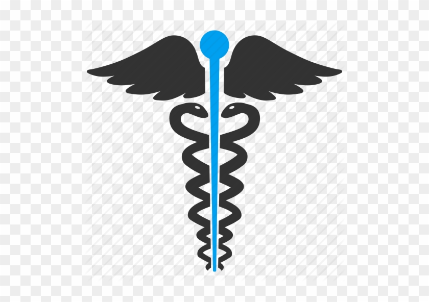 Emblema Medico Clipart Staff Of Hermes Medicine - Clinic Symbol Png #1674056