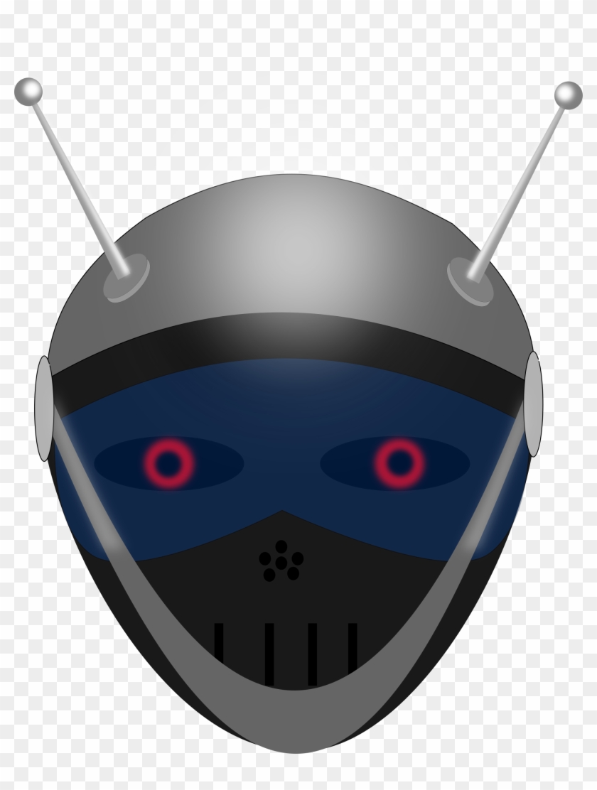 Big Image - Robot Face Transparent #1674139