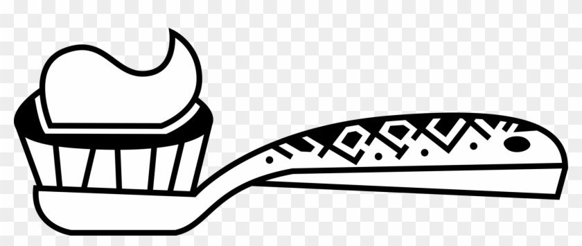 Toothbrush Cleans And Brushes - Cartoon Toothbrush And Toothpaste #1674483